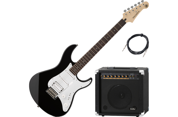 Yamaha Pacifica 012 BL Black Chitarra Elettrica Set AK20GR image 1