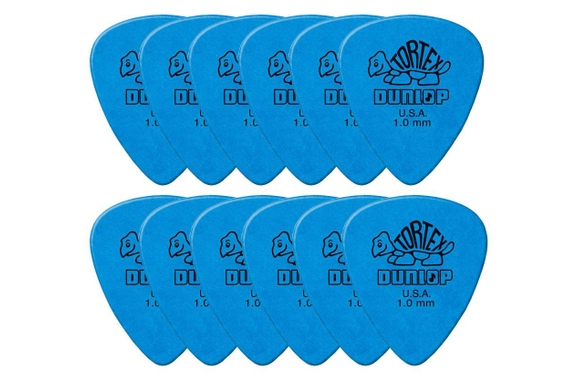 Dunlop Tortex Standard Picks 1,0 mm 12er Player's Pack image 1