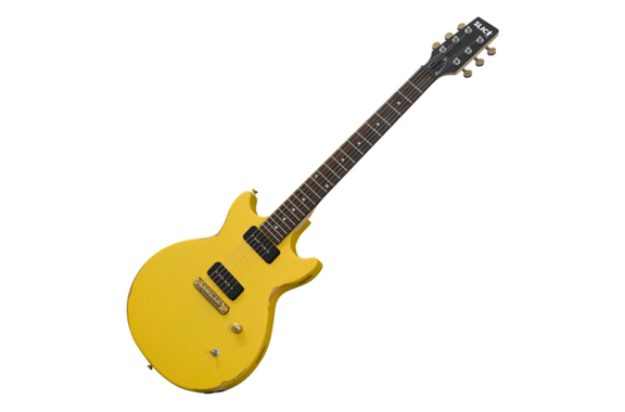 Slick SL60 TV Electric Guitar TV Yellow image 1