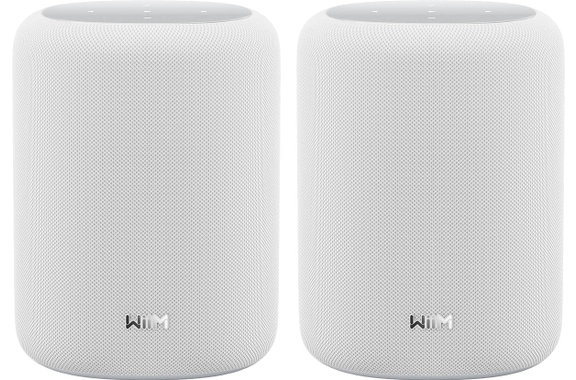 WiiM Sound Lite Twin Pack Smart Speaker Bianco - Modello Showroom 1A (Condizione: Come Nuovo, In Confezione Originale) image 1