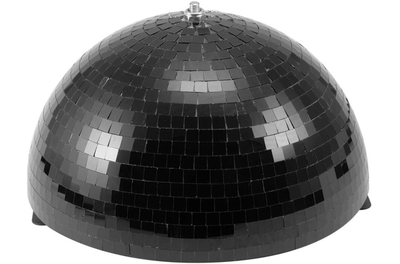 Eurolite Halve Spiegelbol 30 cm Zwart Gemotoriseerd image 1