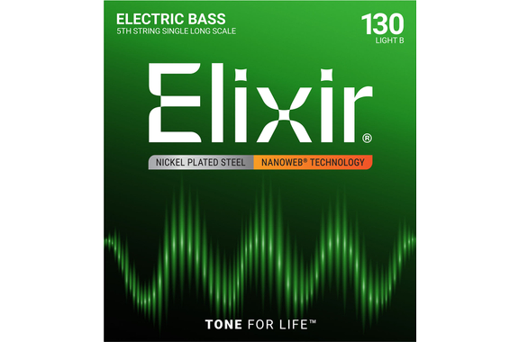 Elixir 15430 Corde Simple En Acier Nickelé .130 image 1