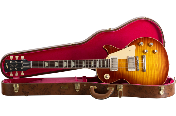 Gibson 1960 Les Paul Standard Reissue VOS Iced Tea Burst image 1