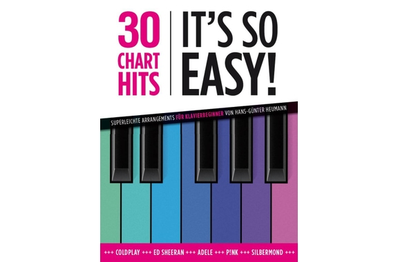 30 Chart Hits - It's So Easy - Piano image 1