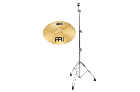 Meinl HCS Crash-Ride 18" + Support Cymbale Droit SET image 1
