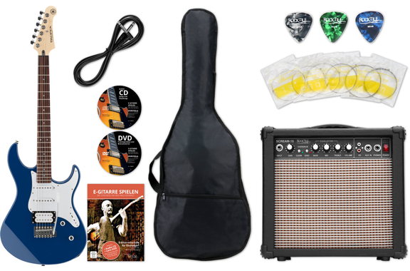 Yamaha Pacifica 112V United Blue Starter Set image 1