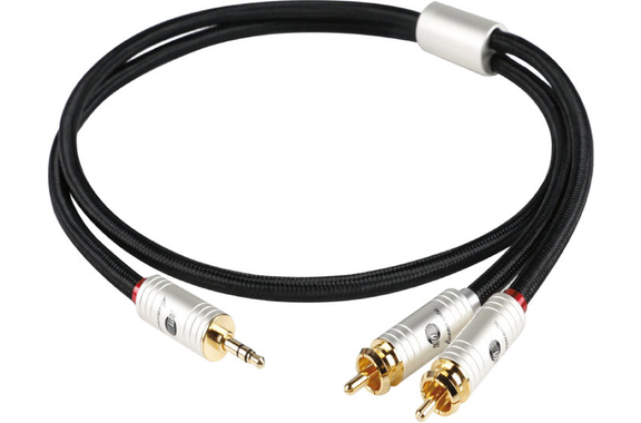 Boaacoustic Blackberry HiFi TRS-RCA2 Câble Jack/Cinch 5m image 1
