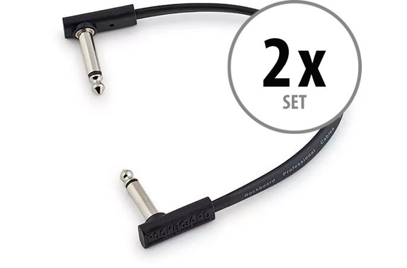 RockBoard Flat Patch Cable 20 cm 2x Set image 1