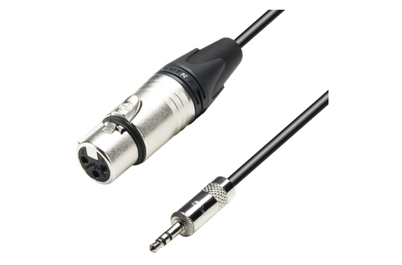 Adam Hall K5 MYF 0150 XLR/3,5mm Jackkabel 1,5m image 1