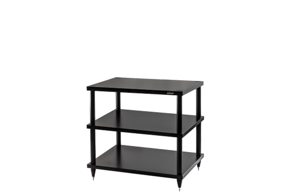 Solidsteel S2-3 HiFi Audio Rack Black image 1