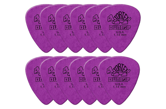 Dunlop Tortex Standard Picks 1,14 mm 12er Player's Pack image 1