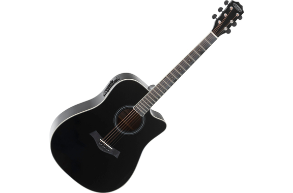 Classic Cantabile WS-20 BK Guitare Western noire image 1
