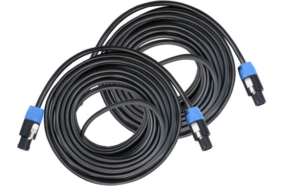 Pronomic pro-line BOXSP2-25 Cavo per Altoparlanti Compatibile Speakon 25 m Set da 2 image 1