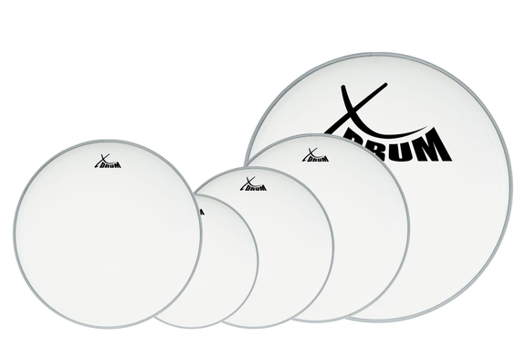 Set Pelli XDrum Coated 10" 12" 14" 20" + 14" image 1