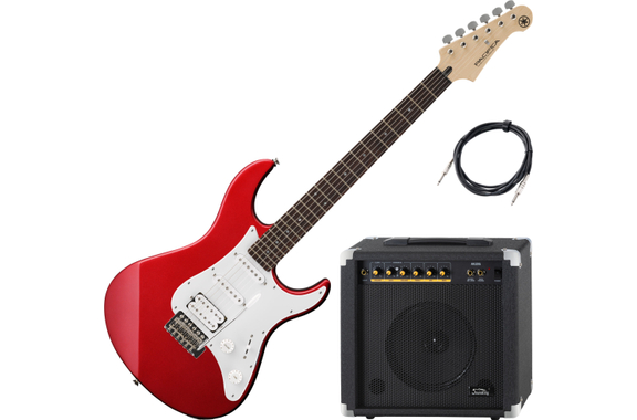 Yamaha Pacifica 012 RM Red Chitarra Elettrica Set AK20G image 1