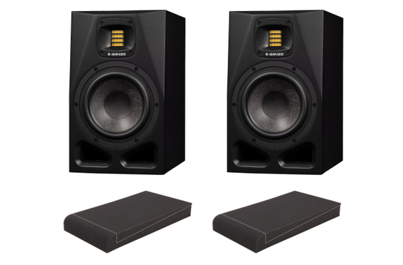 Adam Audio A7V Studiomonitor ISO Set image 1