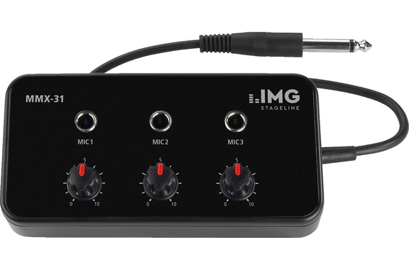IMG Stageline MMX-31 Microfoonmixer image 1