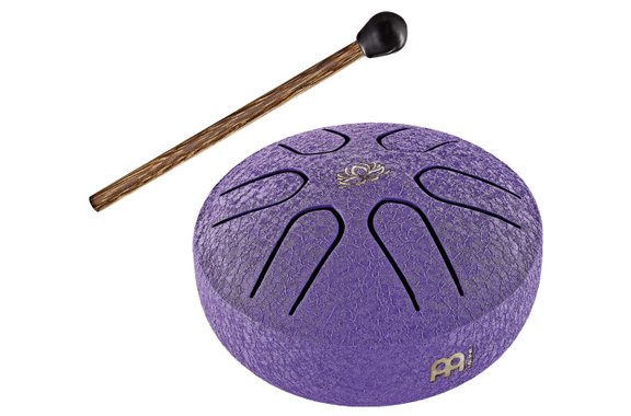 Meinl Sonic Energy Pocket Steel Tongue Drum Violet La Majeur image 1