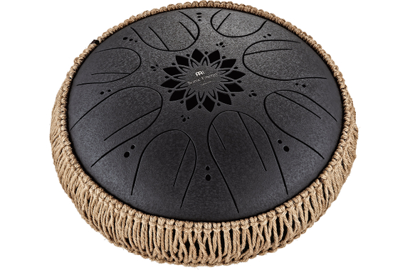 Meinl Sonic Energy MOSTD1BK Medium Octave Steel Tongue Drum Noir Si Mineur image 1