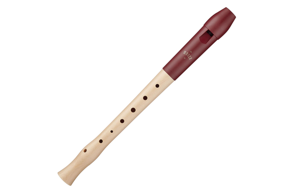 Moeck Blockflöte 1020 Flauto 1 Plus Deutsch Rot image 1