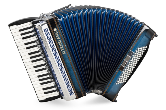 Alpenklang Pro acordeón IV 96 M Shadow Blue image 1