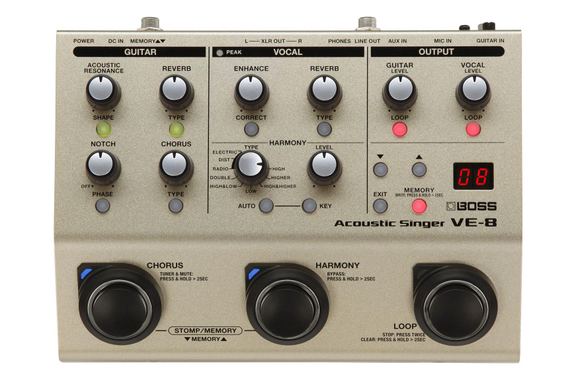 Boss VE-8 Acoustic Singer image 1