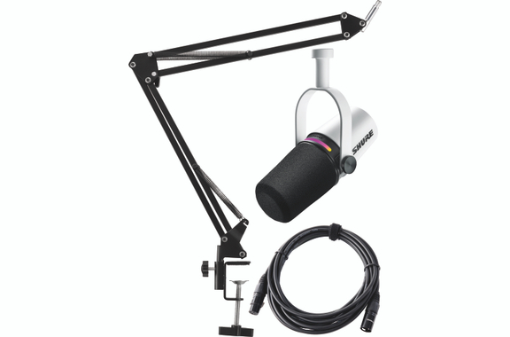 Set Shure MV7+ Bianco image 1