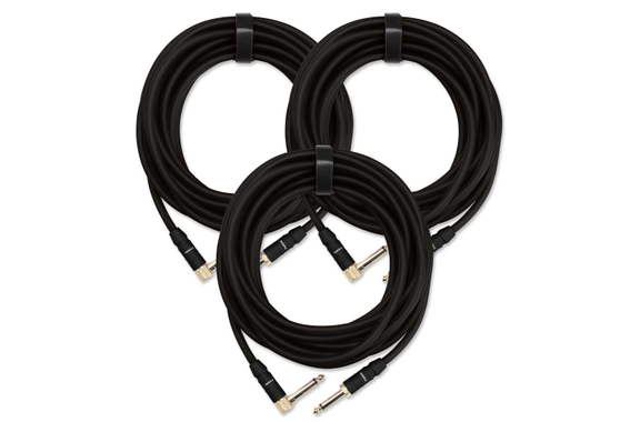 Pronomic Trendline INST-6S Cavo per Strumenti 6m nero set da 3 image 1