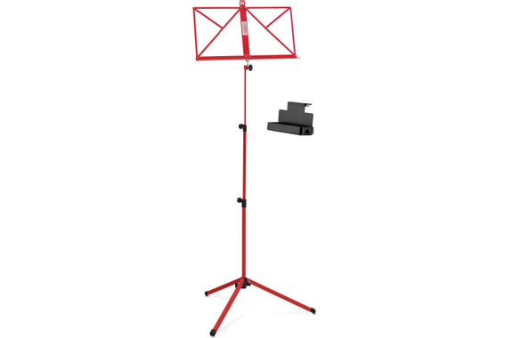 Classic Cantabile 100 Notenständer Medium Rot Set inkl. Ablagebox image 1