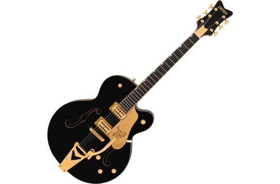 Gretsch Synchromatic Falcon Hollow Body Single-Cut with Bigsby Black image 1