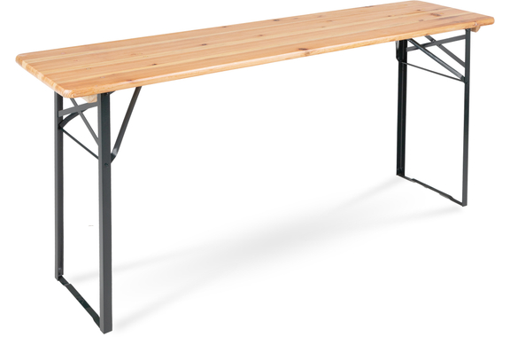 Stagecaptain BBT-180 Hirschgarten Beer Tent Table 177 cm Natural image 1