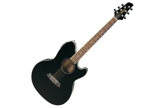 Ibanez TCY10E-BK Talman Gitaar Black image 1
