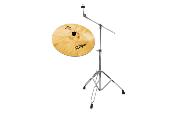 Zildjian A Custom 18" Crash + Galgenbeckenständer SET image 1