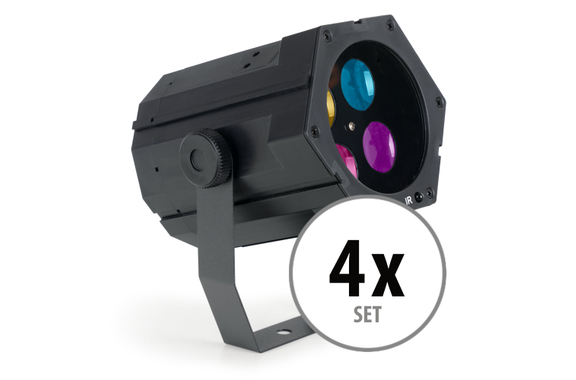 Showlite GL-8 USB-Gobo Partylight 4x Set image 1