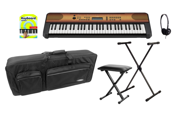 Yamaha PSR-E360 MA Keyboard Set Deluxe Érable image 1