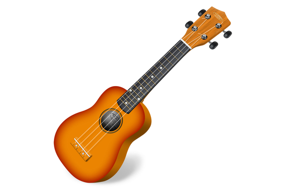 Classic Cantabile US-100 SB Sopran Ukulele Sunburst image 1