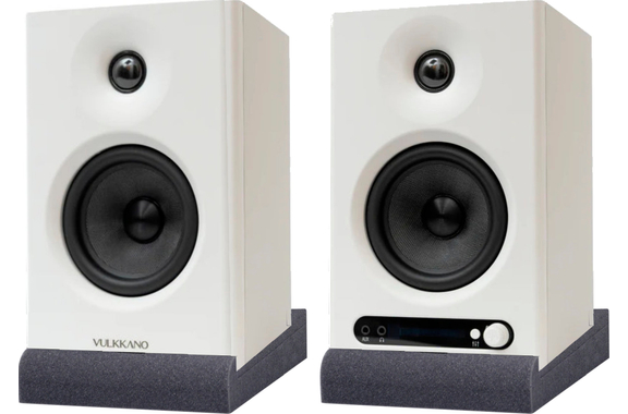 Vulkkano Pro4 Moniteurs De Studio Blanc Set ISO image 1