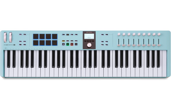 Arturia KeyLab Essential 61 mk3 Aquamarine image 1