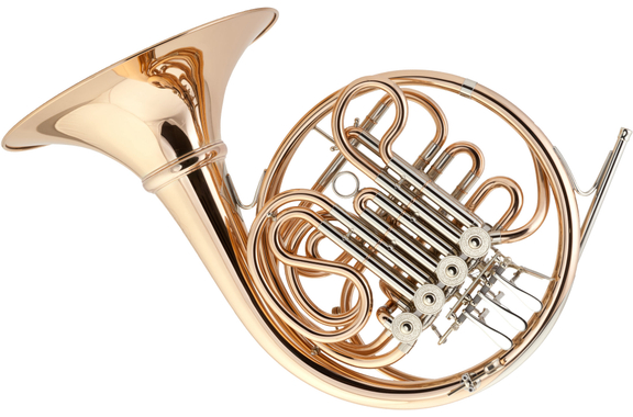 Josef Lidl LHR 860GD Philharmonic F/Bb Doppelhorn Goldmessing image 1