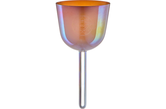 Meinl Sonic Energy ESOLCSB852 3,75" Essence Solfeggio Crystal Singing Bowl La 852 Hz Mango Mojito image 1