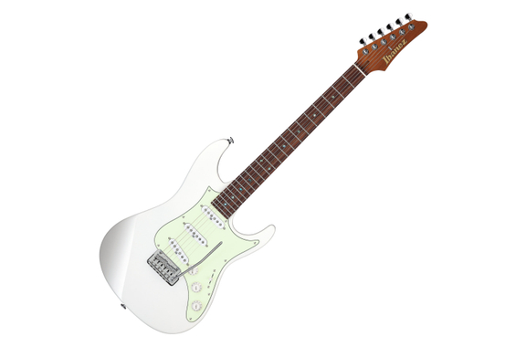 Ibanez LM1-LWH Luca Mantovanelli Signature Luna White image 1
