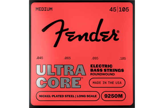 Fender Ultra Core 9250ML Nickel Plated Bass Saiten 045-105 image 1