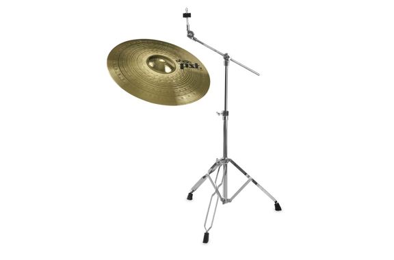 Paiste 20" PST 3 Ride + Galgenstandaard Set image 1