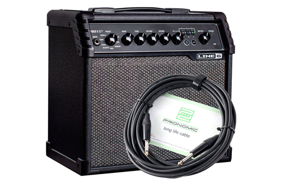 Line6 Spider V 20 MKII Gitaarversterker Set image 1