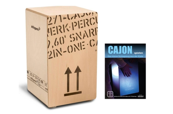 Schlagwerk CP404 Snare Cajon 2inOne Large Set inkl. Cajonschule image 1