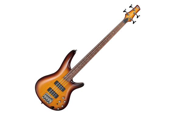 Ibanez SR370EF-BBT Fretless E-Bass Brown Burst image 1
