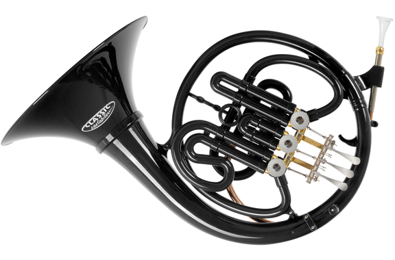 Classic Cantabile WH-30BK MardiBrass Kunststof Bb-hoorn Zwart image 1