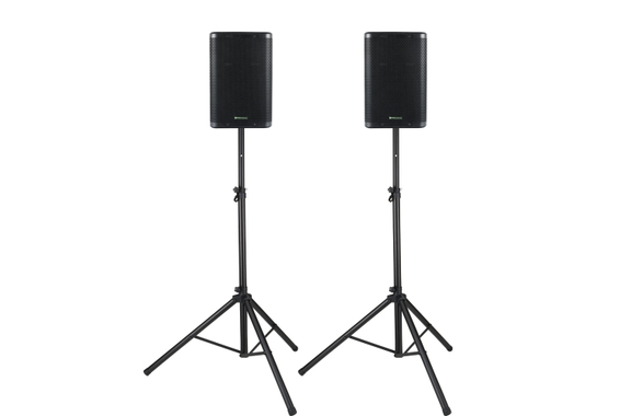 Pronomic C-210 MP 10" Set D'Enceintes Passives Avec Trépieds image 1
