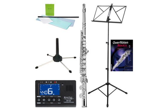 Classic Cantabile FL-200 Querflöten-Set + Noten image 1