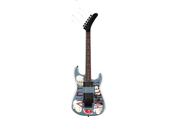 Guitare Fender Tom Morello « Arm The Homeless » Ice Metallic - modèle d’exposition showroom 1A (état : comme neuf, dans son emballage d’origine) image 1